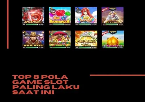 Top 8 Pola Game Slot Paling Laku Saat Ini